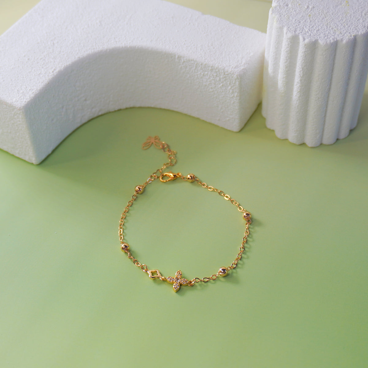 Golden Clover Bracelet