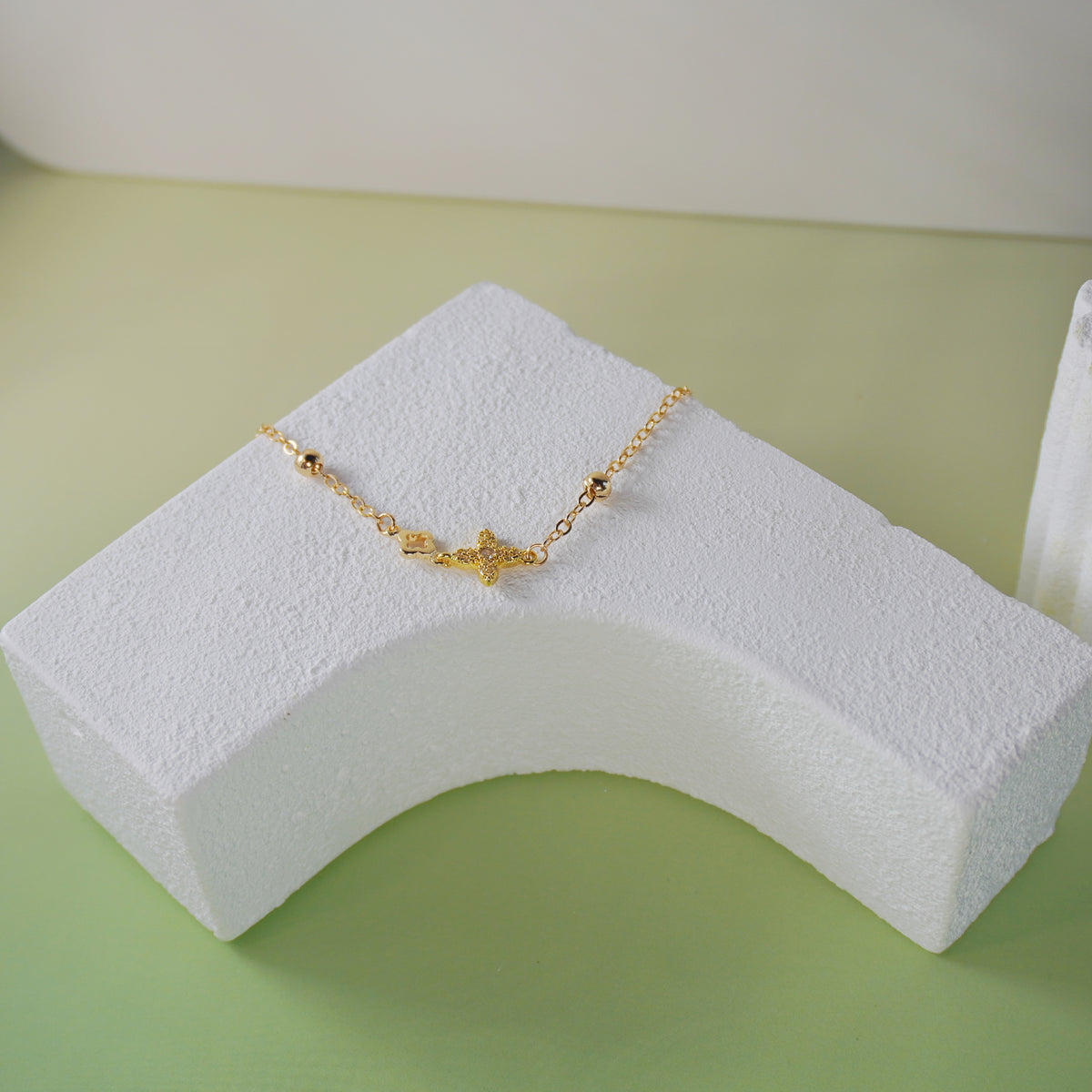 Golden Clover Bracelet